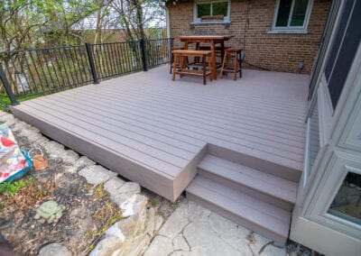 Cream Colored Deck Modeling